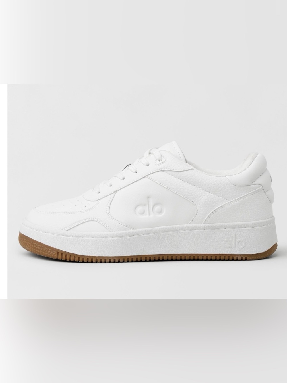 NWT. ALO. Recovery Mode Sneaker. Natural White/Gum. Size 11.